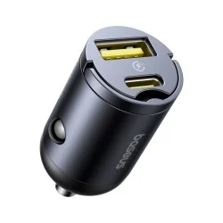 Baseus Tiny Star Mini Car Charger 30W (U+C) – Black
